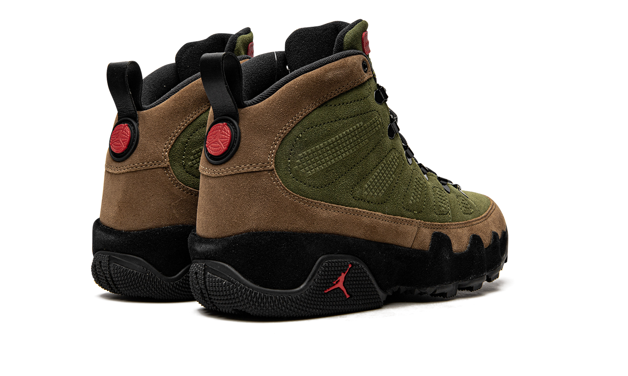 Jordan 9 Retro Boot NRG Military Brown Legion Green