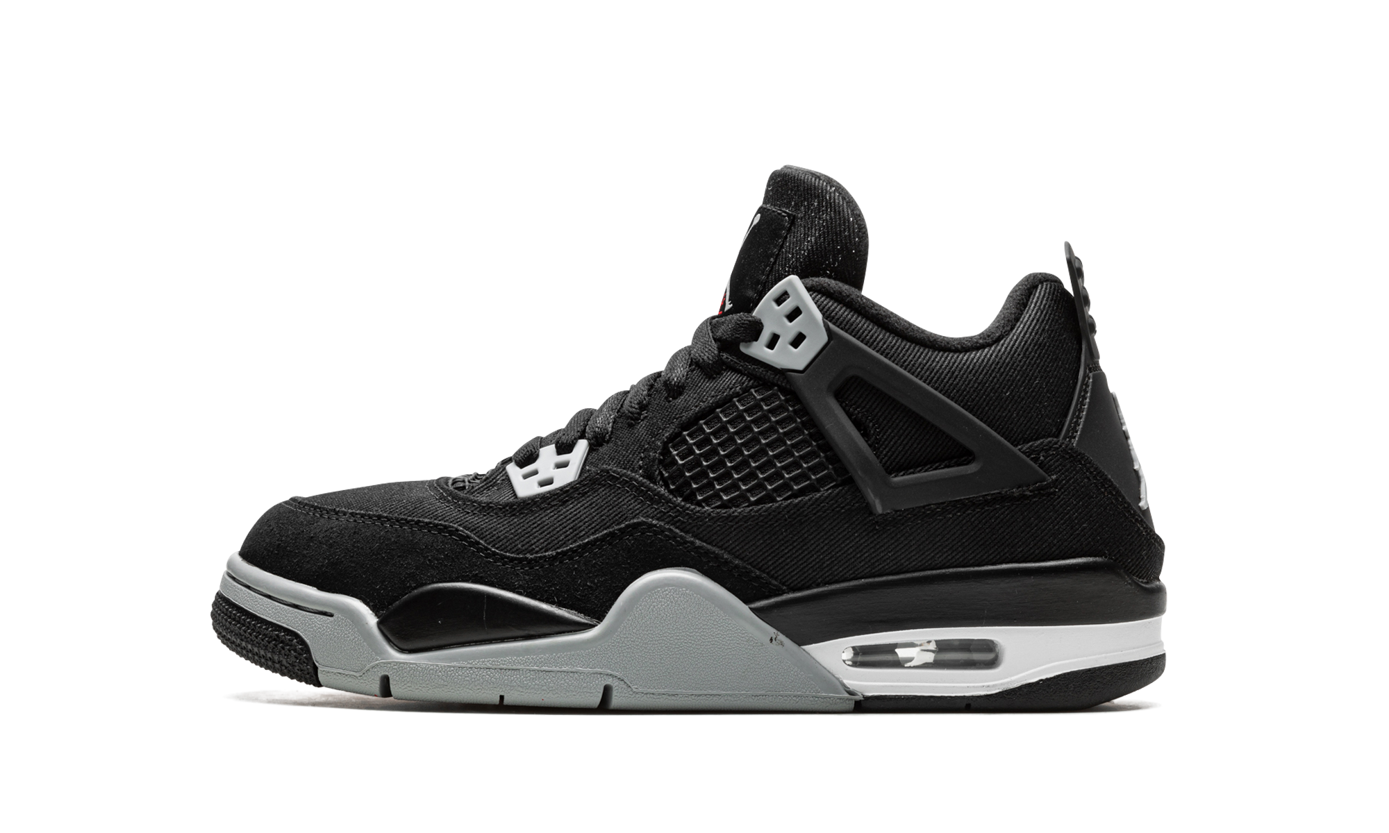 Jordan 4 Retro Black Canvas (GS)
