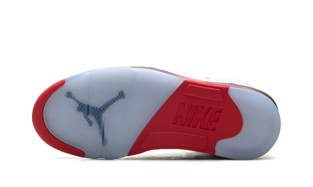Jordan 5 Retro Fire Red Black Tongue (2025)